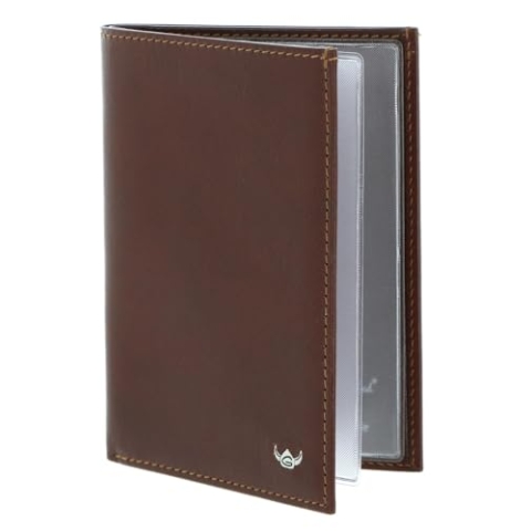 Golden Head Colorado RFID Protect ID Wallet Tabacco