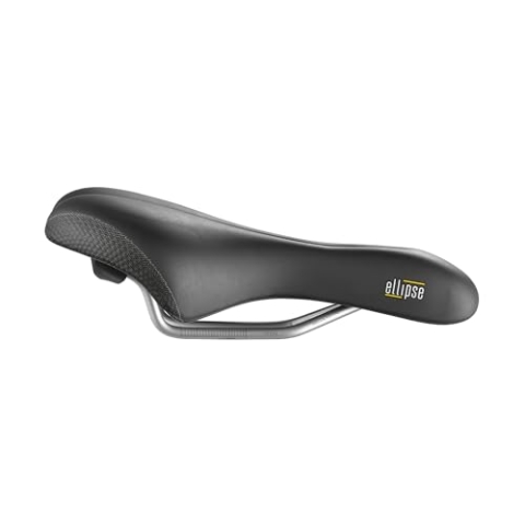 Ellipse Fahrradsattel mit Aussparung für Dammentlastung