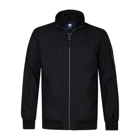 Petrol Industries, Men Jacket Bomber, M-1050-JAC102, Dark Black, L