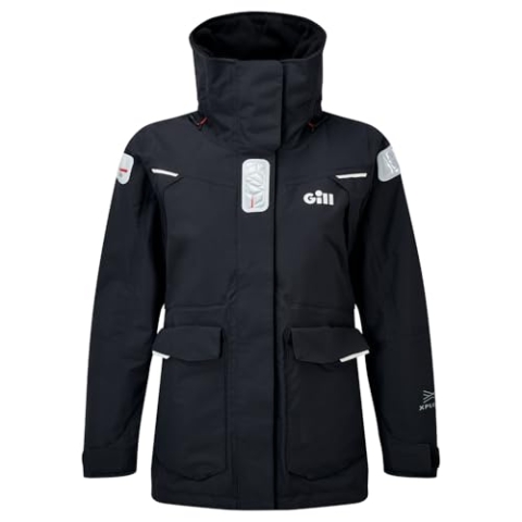 Gill Womens OS2 Offshore/Coastal Sailing Jacket 2023 - Graphite 16