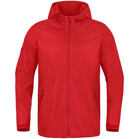 JAKO Herren Allwetterjacke Allround, Rot, L