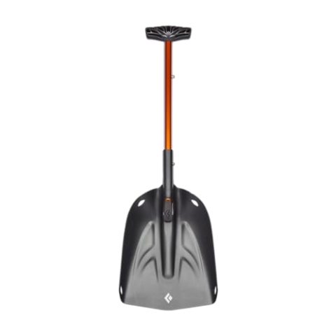 Black Diamond Deploy Shovel Schwarz - Kompakte Funktionelle Aluminium Lawinenschaufel, Größe One Size - Farbe Octane