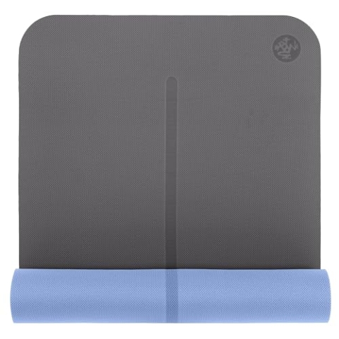 Manduka Begin Yoga and Pilates Mat - Steel Grey (172cm)