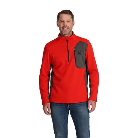 Spyder Bandit Half Zip, Herren, Volcano, L