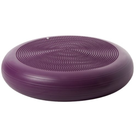 Togu Dynair Extreme Balancekissen, Flieder, 80 cm, Meditationskissen, Sitzkissen, Luftkissen, Balance-Kissen für Core, Kooprdination, Rücken-, Bauch-, und Fitnesstraining, Prävention