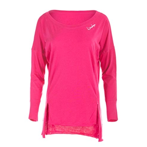 WINSHAPE Damen Ultra Leichtes Modal-longsleeve Mcs003 Longsleeve, Deep-pink, XL EU