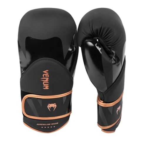 Venum Challenger 4.0 Boxhandschuhe - Schwarz-Bronze - 16 Oz