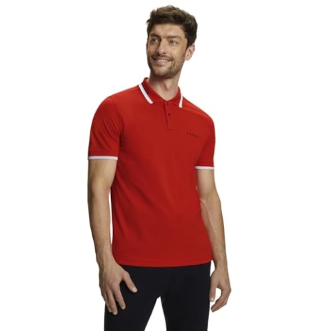 FALKE Herren Polohemd-62113 Polohemd, Safety Orange, 3XL EU
