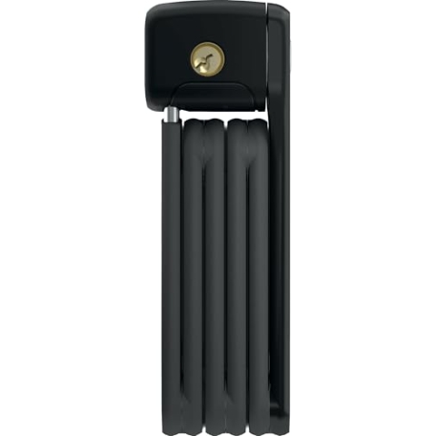 ABUS Faltschloss Bordo Lite Mini 6055/60 - Extra-leichtes Fahrradschloss aus Spezialstahl - ABUS-Sicherheitslevel 7 - 60 cm - Schwarz