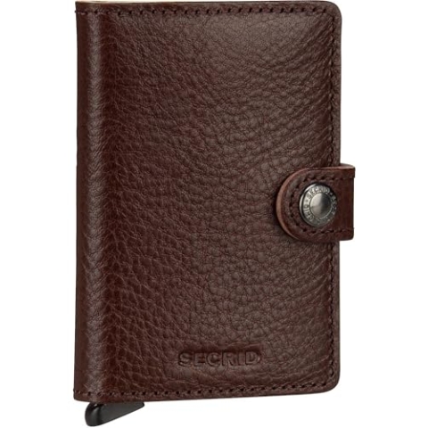 Secrid Minibörse Espresso-Brown Einheitsgröße Unisex Erwachsene, Espresso-Braun, Talla única, Modern