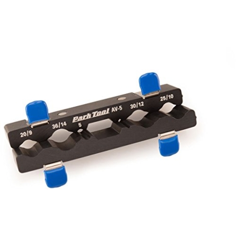 ParkTool ParkTool Unisex – Erwachsene Werkzeug AV-5 Axle and Spindle Vise Inserts Spindelschraubstockeinsätze, Black, Einheitsgröße