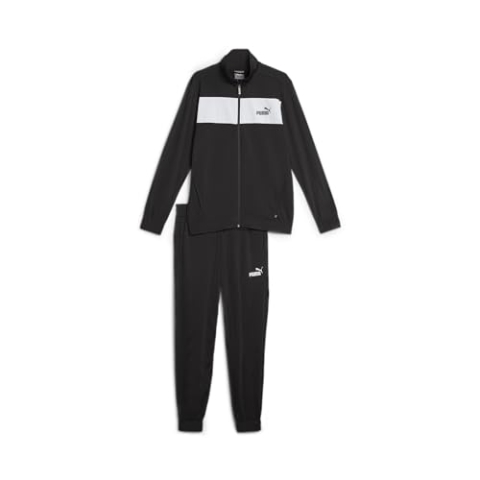 PUMA Herren Poly Suit Cl Trainingsanzug, Schwarz, L