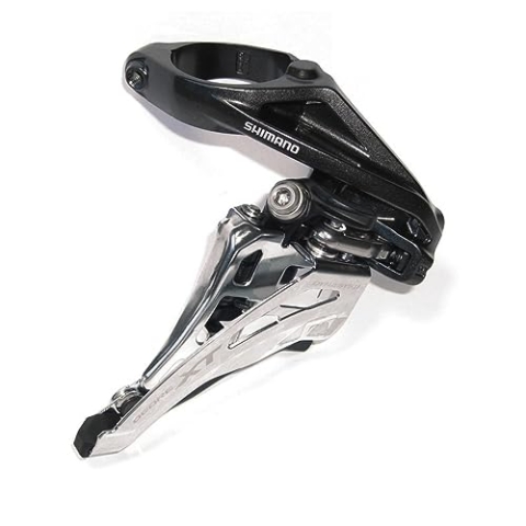 SHIMANO Deore Xt Fd-m8020 2x11 Side Swing Umwerfer, Silber, 34-38 Zähne