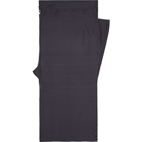 Cocoon Anti-Mücken Seidenschlafsack Insect Shield Line Travelsheet - Silk, 210 x 86 cm, Rhino Grey