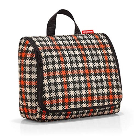 Reisenthel toiletbag XL Glencheck red Kulturtasche, 59 cm, 4L, Glencheck Red