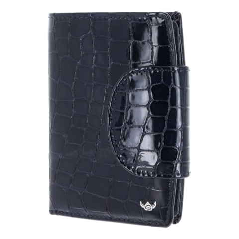 Golden Head Cayenne RFID Protect Billfold Coin Wallet Nightblue