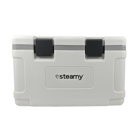 Steamy Marine 35, Kühlbox speziell für Boote und Wassersport, 35 Liter, Weiß