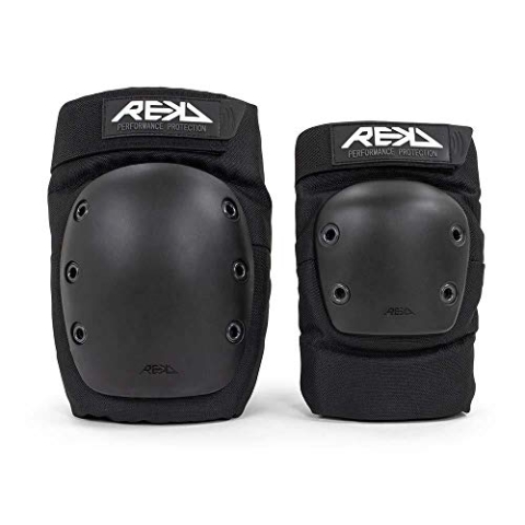 Rekd Ramp Double Pad Set Schutz-Set, Erwachsene, Unisex, Schwarz (Schwarz), M