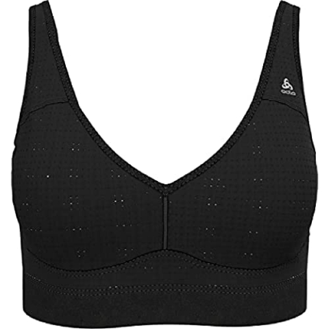 Odlo Damen Sport BH PERFORMANCE HIGH SUPPORT, black, 85