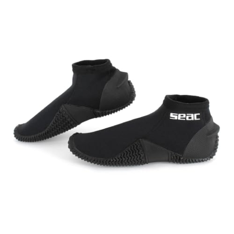 Seac Tropic, 2,5-mm-Neopren-Füßlinge mit starrer Sohle und Fersenschutz