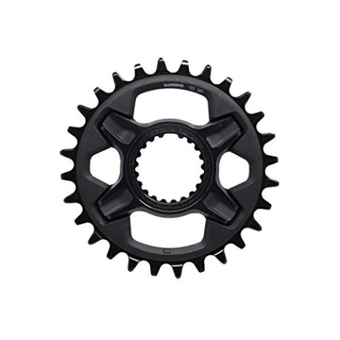 SHIMANO Plato 28d Xt para Fcm8100/Fcm8130 12x1 Plate, Black