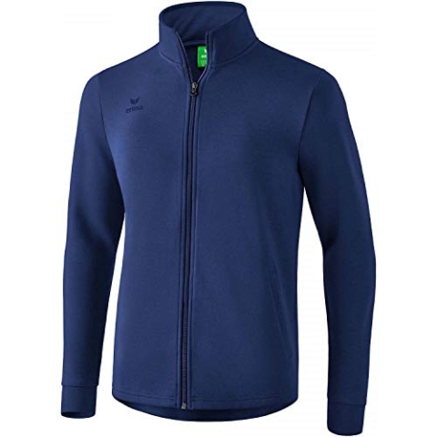 Erima Unisex Basic Sweatjacke, New Navy, XL EU