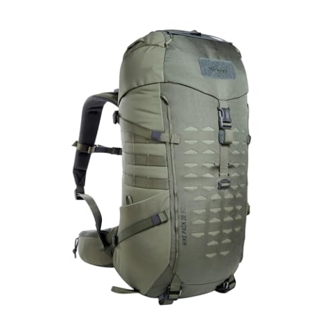 Tatonka Wanderrucksack Hike Pack 30 BC - Bequemer Bushcraft Rucksack zum Wandern mit Rückenbelüftung und Regenschutz - 30 Liter Volumen