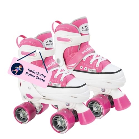 Hudora Kinder Rollschuhe Roller Skate, Pink, 39