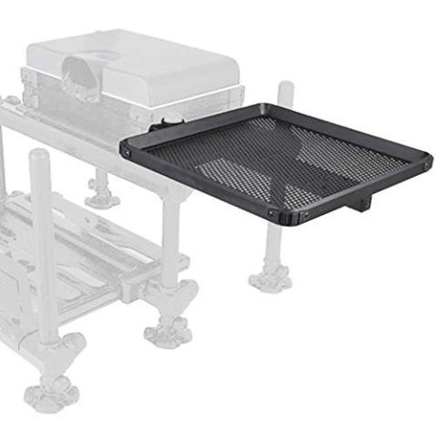 Fox Matrix 40x40cm Standard Side Tray - Seitenablage für Feederplattformen & Stippplattformen, Sitzkiepenablage, Ablage für Sitzkiepen