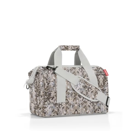 reisenthel Allrounder M Snake Sand – Vielfältige Doktortasche zum Reisen, für die Arbeit oder Freizeit – Mit funktional-stylischem Design