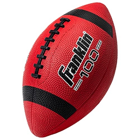 Franklin Sports Grip-Rite 100 Rubber Junior Football