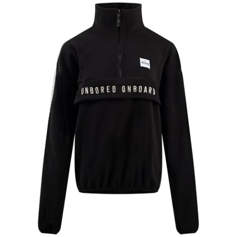 Eivy Damen Ball Fleece Pullover, Schwarz, L EU