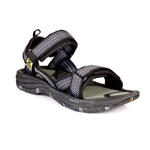 Source Herren Gobi Sandale, Cheess Black, 39