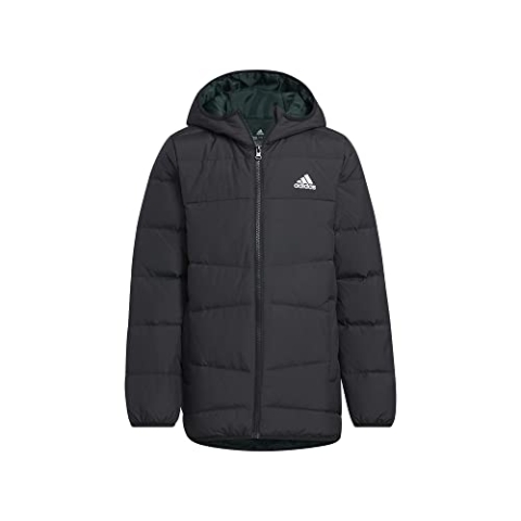 Adidas Unisex Kids Jacket (Down) Frosty Winter Jacket, Black, HM5205, 152