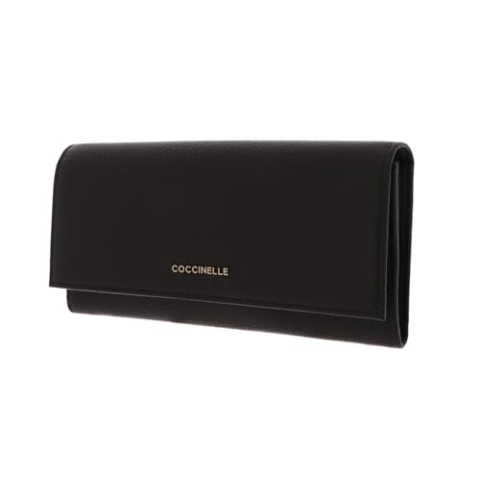 Coccinelle Metallic Soft Wallet Bark