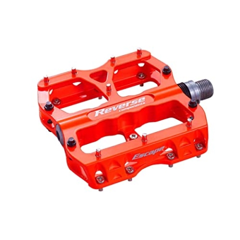 Reverse Escape Flat Fahrrad Pedal neon orange
