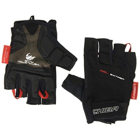 Chiba Erwachsene Handschuh Gel Extrem, schwarz, S, 42166