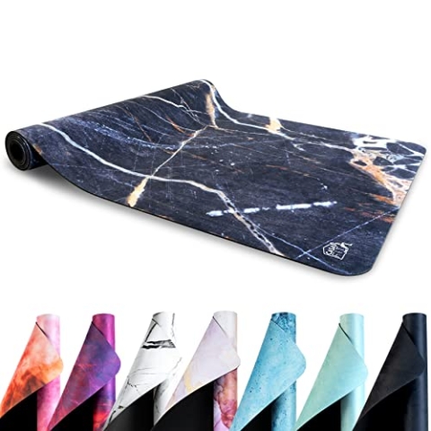 Casa Fit Premium Yogamatte - Rutschfeste Fitnessmatte für Yoga, Pilates und Gymnastik, Extra-dick und langlebig, Ideal für Zuhause und das Fitnessstudio, Umweltfreundliche Trainingsmatte