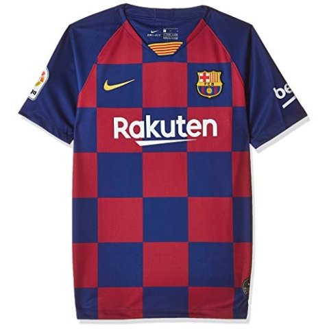 Nike Kinder FCB Breathe Stadium Heim Trikot Teamtrikot, Deep Royal Blue/Varsity Maize, L