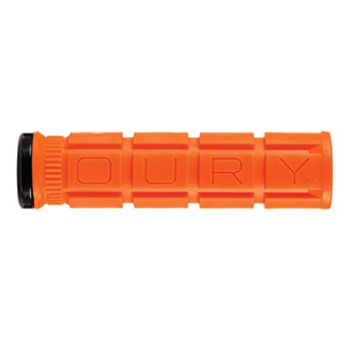 Oury Grip V2 Lock-On Grips Blaze Orange, Paar