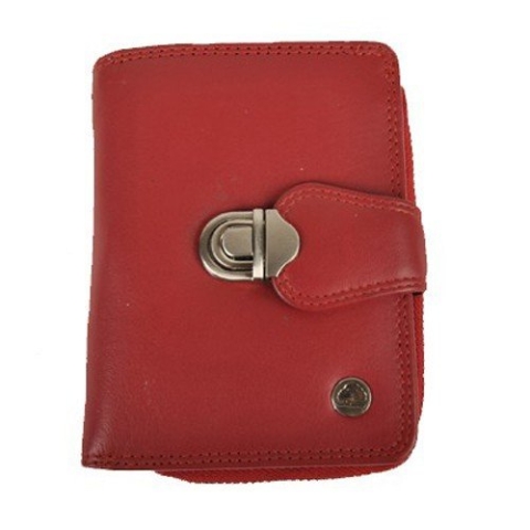 Greenburry Spongy Geldbörse Leder 9 cm
