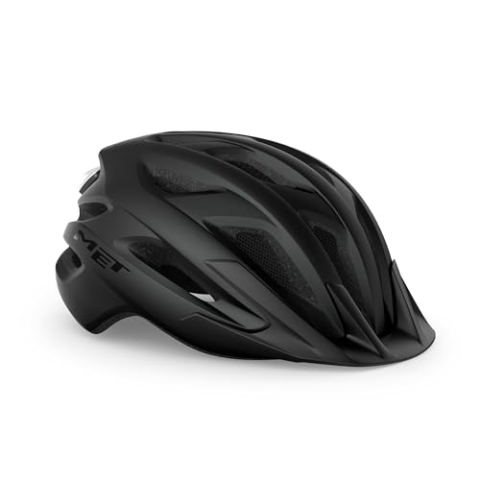 MET Crossover Fahrrad Hel, Mattes schwarz, XL