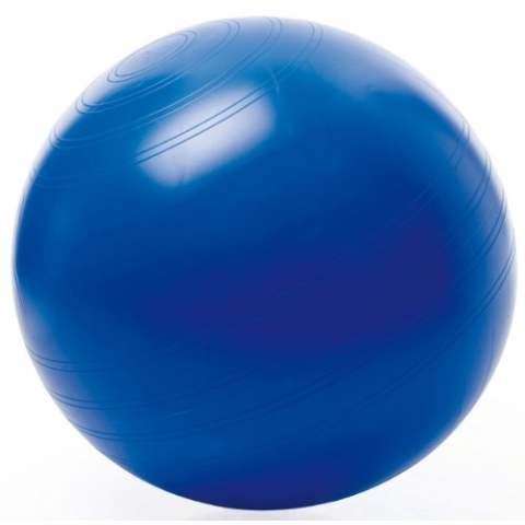 TOGU Gymnastikball Sitzball ABS (Berstsicher), 55 cm, blau