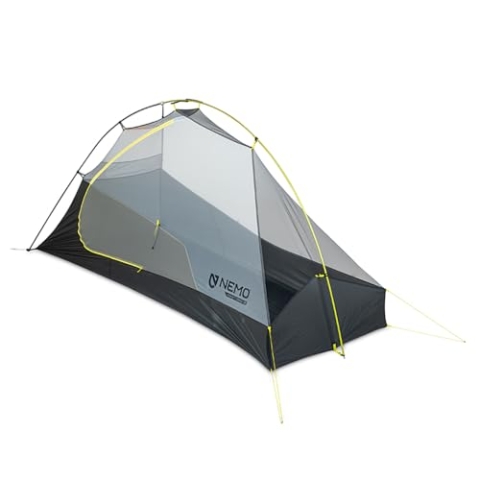 NEMO Equipment Hornet OSMO Ultraleichtes Rucksackzelt - 1 Person - Birke Bud/Goodnight Grey