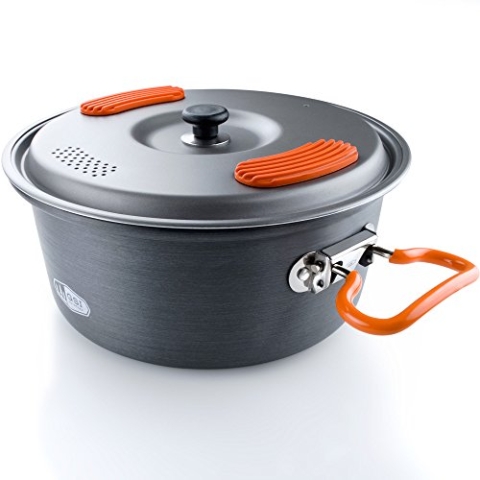 GSI Outdoors Halulite Kochtopf, Unisex, Erwachsene, Grau, 2 l