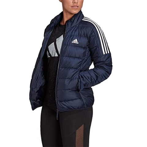 adidas Damen Essentials Down Jacket, Legend Ink, M