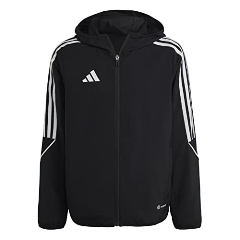 adidas Unisex Kids Windbreaker Tiro 23 League Windbreaker, Black, IA1623, 140
