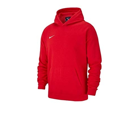 Nike Unisex-Kinder Hoodie Po Fleece Tm Club19 Kapuzenpullover, Rot (university red/White), XS