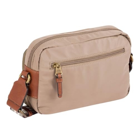 camel active Bari Cross Bag M Beige Brown