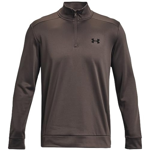 Under Armour Mens Fleece Tops Men's Armour Fleece® ¼ Zip, FRC, 1373358-176, LG